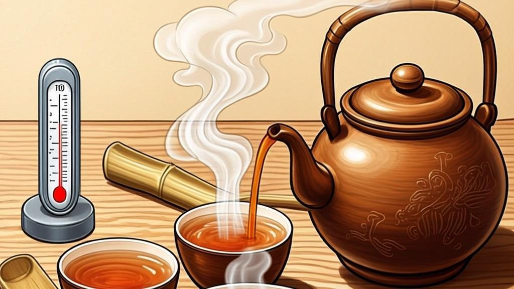 Japanese tea brewing temperature guide