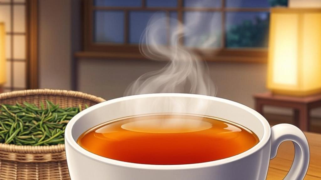 Hojicha roasted green tea