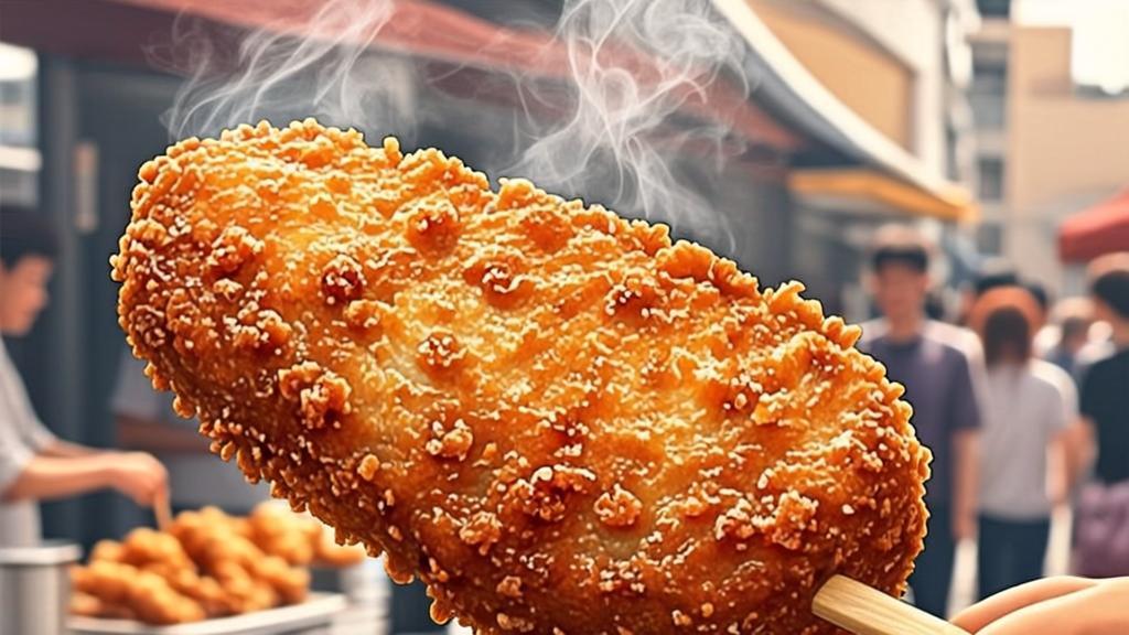 Asakusa Menchi deep-fried meat patty