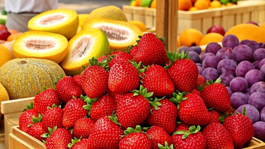 Fresh seasonal fruits