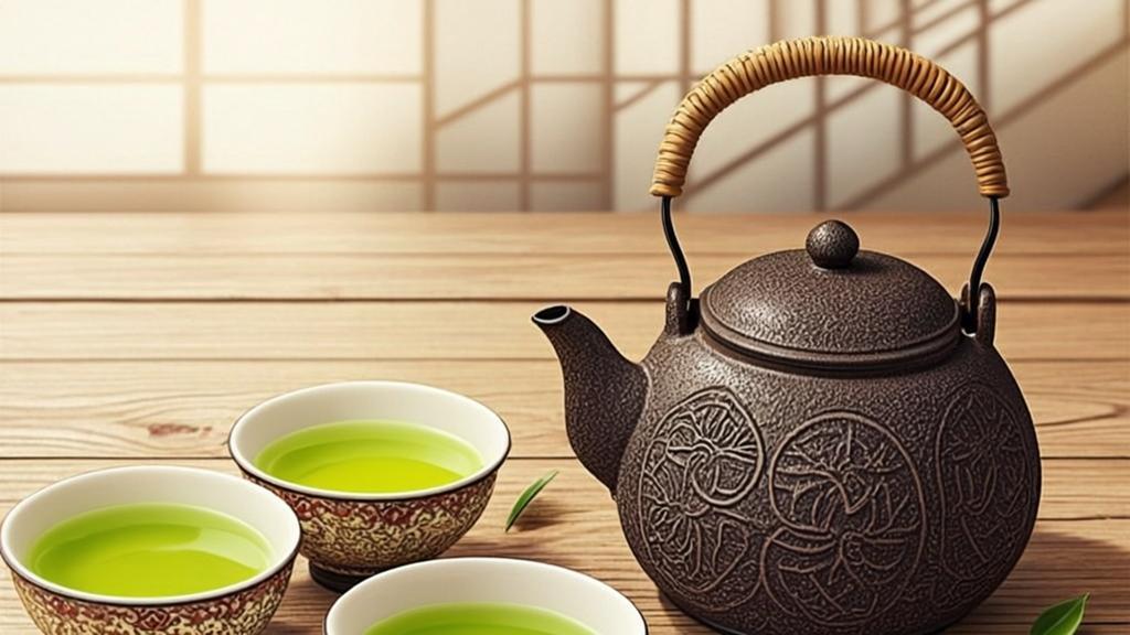 Multiple infusions of Japanese tea