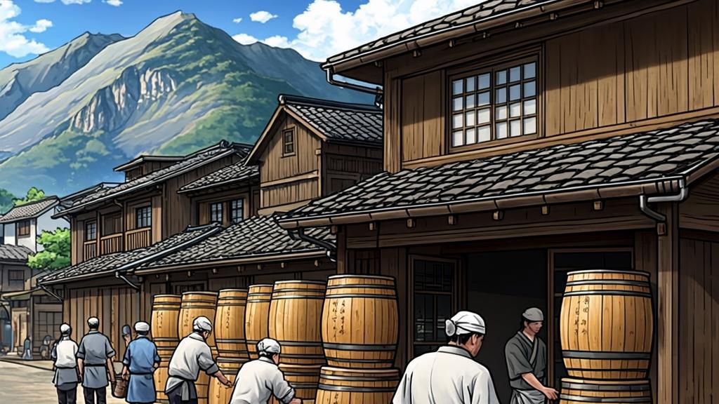 Nada District Sake Brewery