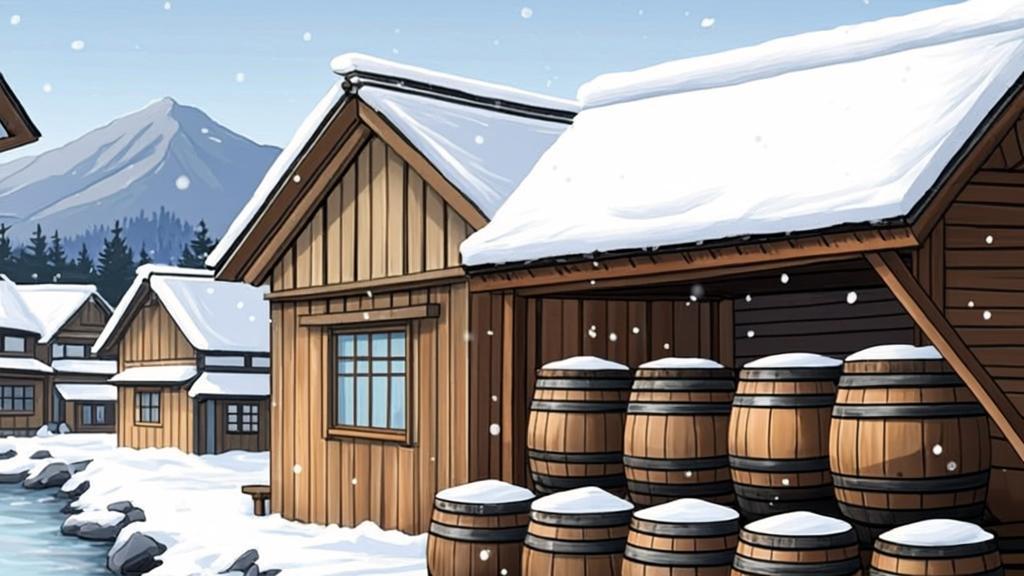 Niigata Prefecture Sake Brewery