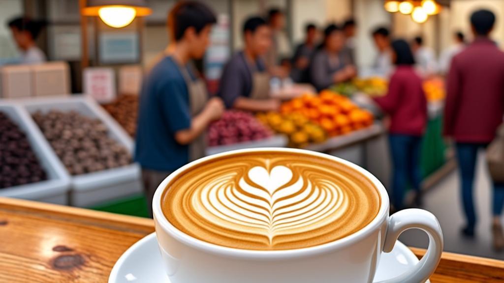 Turret Coffee at market