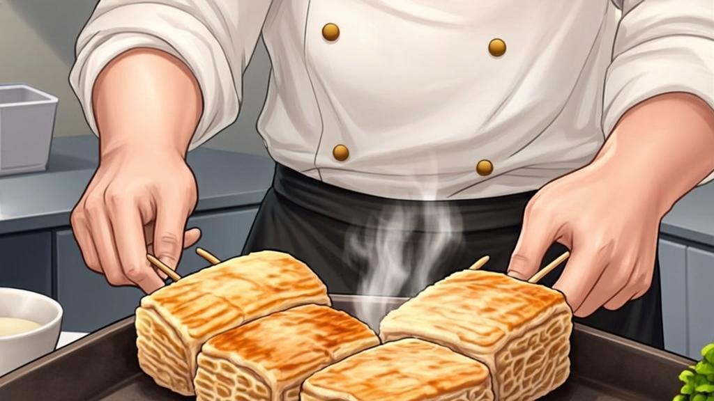 Tamagoyaki Japanese omelet