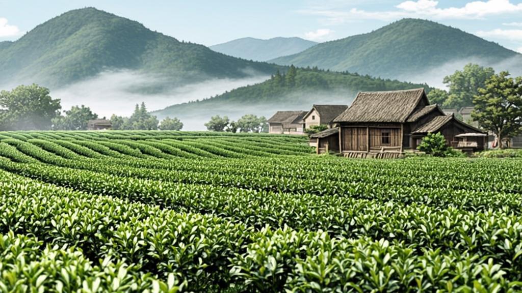 Uji tea fields in Kyoto
