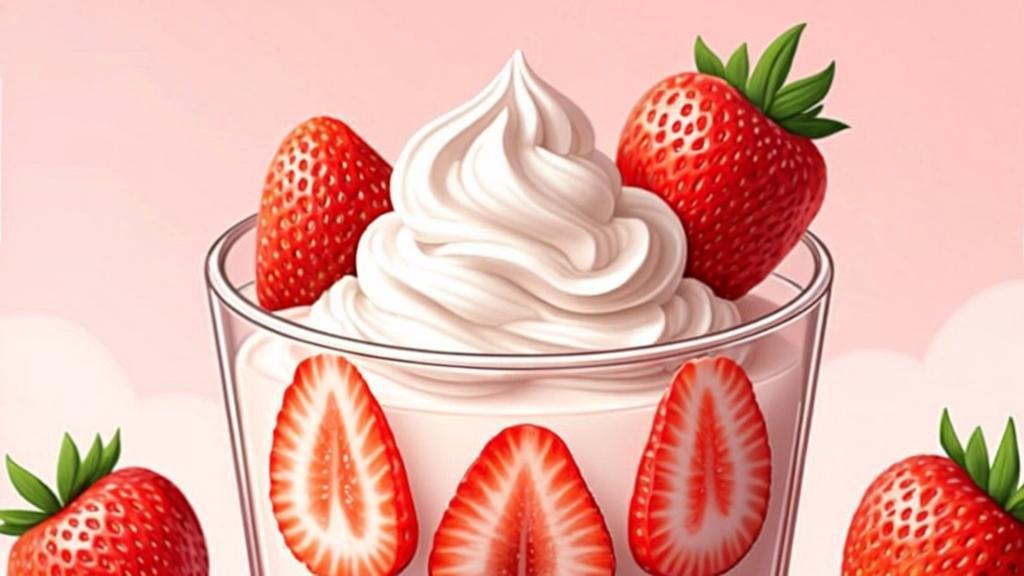 Japanese strawberry milk