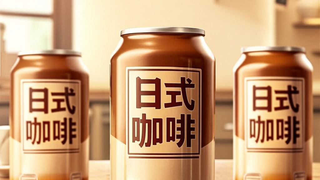 Japanese canned coffee